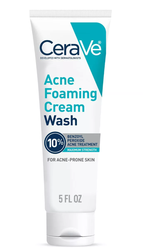 PRE ORDEN CeraVe Acne Control Foaming Face Cleanser 10% BPO - 5 fl oz