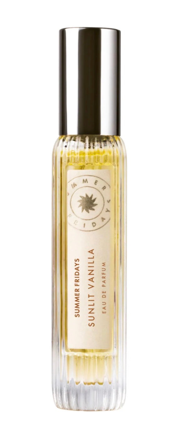 Summer Fridays Sunlit Vanilla Eau de Parfum with Caramel Travel Spray
