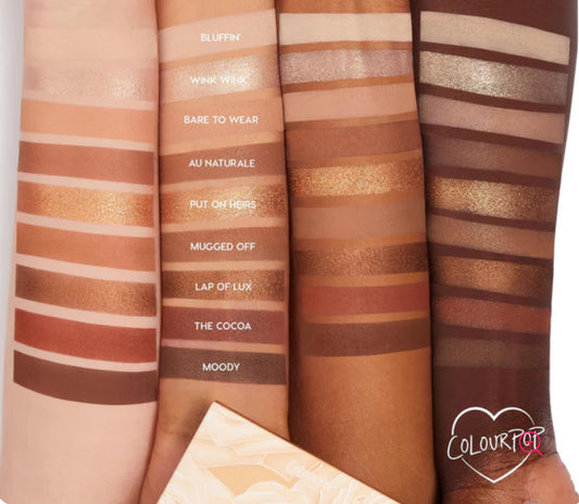 ColourPop Nude Mood Warm-Nude Powder Palette