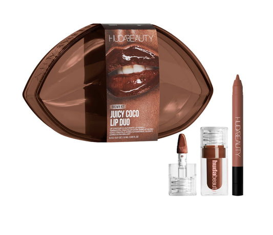 Huda Beauty Juicy Coco Lip Duo 2 pzas