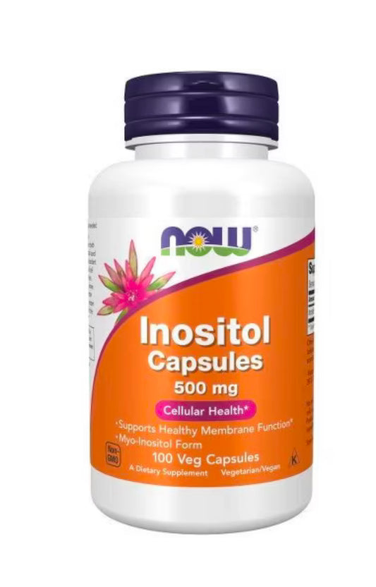 PRE ORDEN Now Foods Inositol 500 mg 100 caps