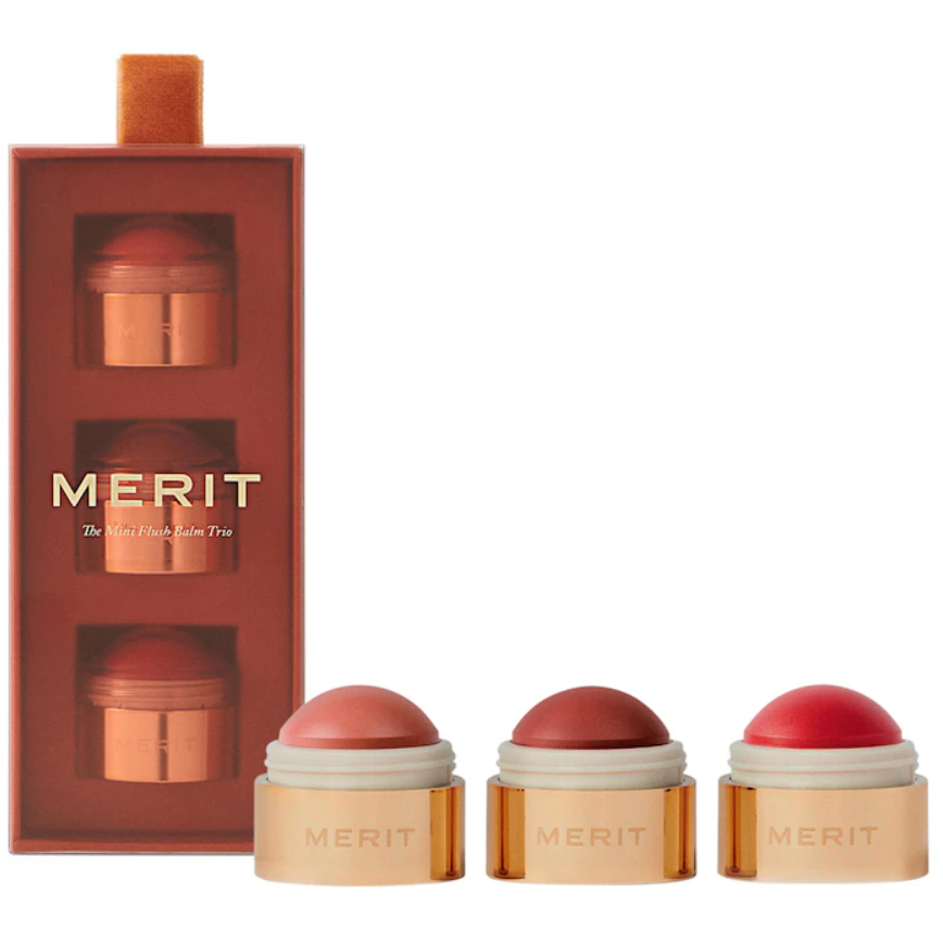 PRE ORDEN Merit Mini Flush Balm Cream Blush Set