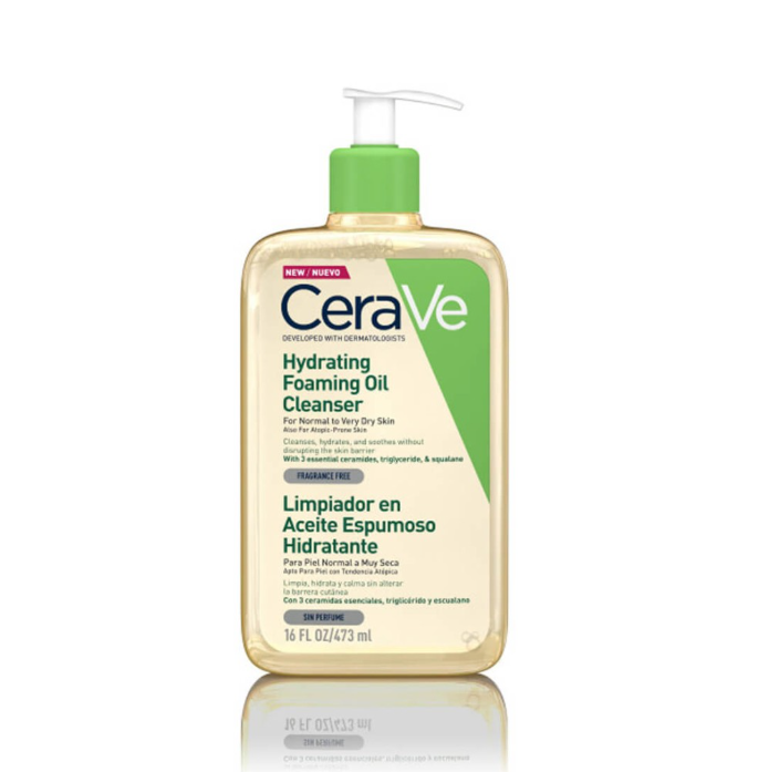 CeraVe Hydrating Foaming Oil Cleanser 473 ml