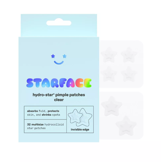 PRE ORDEN Starface Hydro-Stars Clear Facial Pimple Patch Refill 32 pzas
