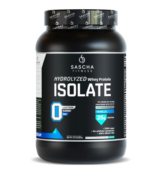 PREORDEN Sascha Fitness Whey Protein Isolate