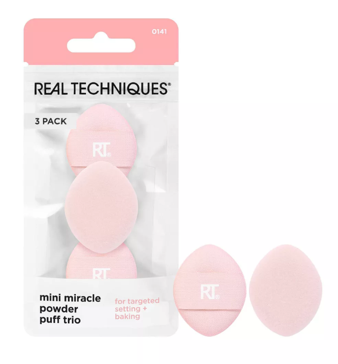 Real Techniques Miracle Makeup Setting Puff Trio