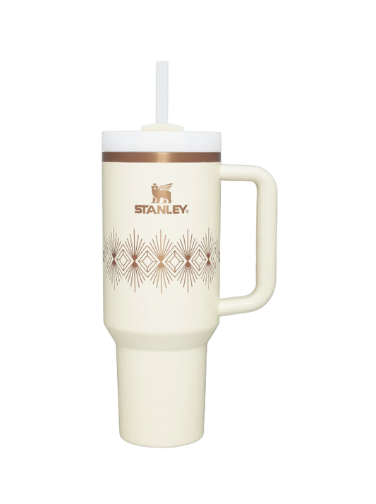 PREORDEN Stanley Deco Collection Quencher H2.0 Flowstate™ Tumbler 40 oz