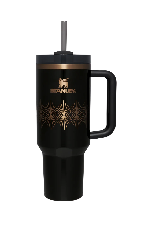 PREORDEN Stanley Deco Collection Quencher H2.0 Flowstate™ Tumbler 40 oz
