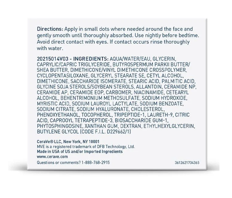 CeraVe Skin Renewing Night Cream 48 gr