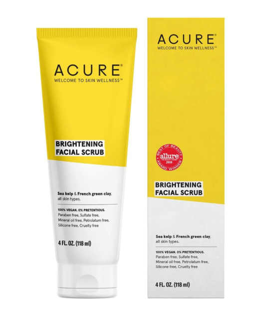 Acure Brightening Facial Scrub 118 ml