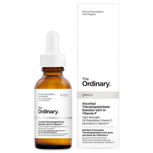 The Ordinary Ascorbyl Tetraisopalmitate Solution 20% in Vitamin F 30 ml