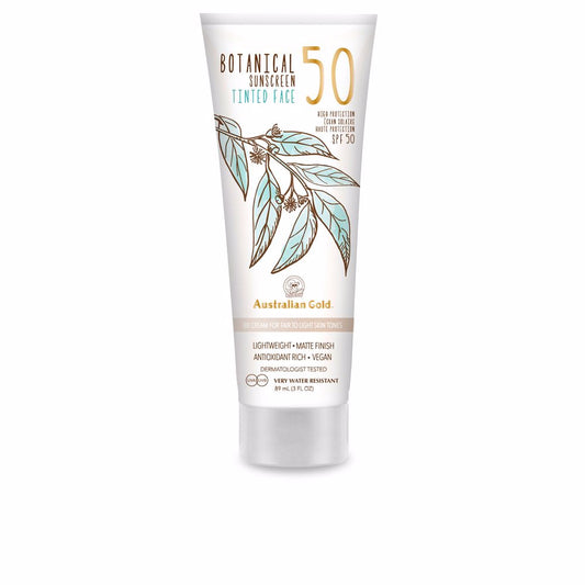 Australian Gold Botanical SPF 50 Tinted Face Sunscreen Lotion 88 ml
