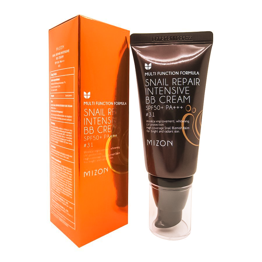 Mizon Snail Repair Intensive BB Cream SPF50+ PA+++ 50 Ml – Mizuk Beauty