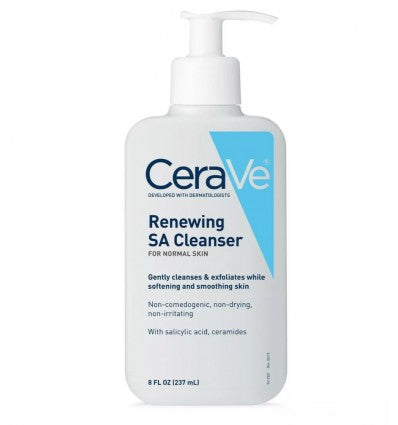 CeraVe Renewing SA Face Cleanser for Normal Cleanser 237 ml (8 oz)