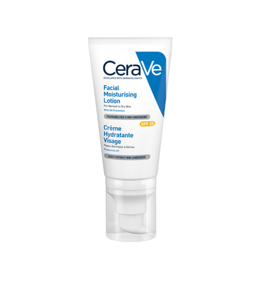 CeraVe Loción Hidratante de Rostro con FPS 25 52 ml