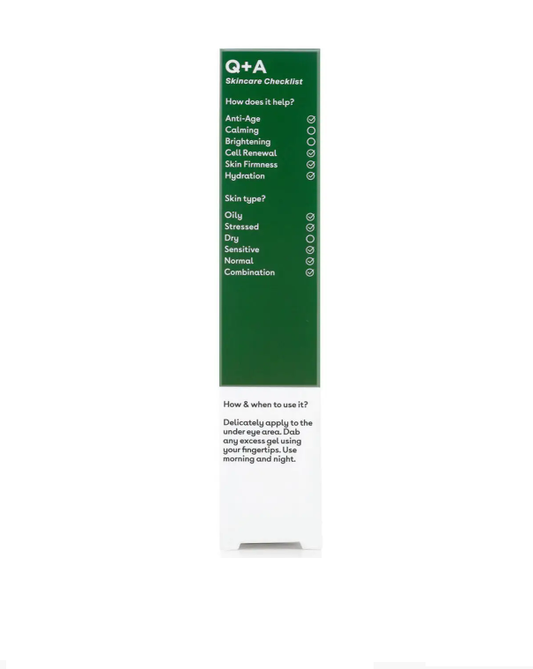 Q+A Seaweed Peptide Eye Gel 15ml