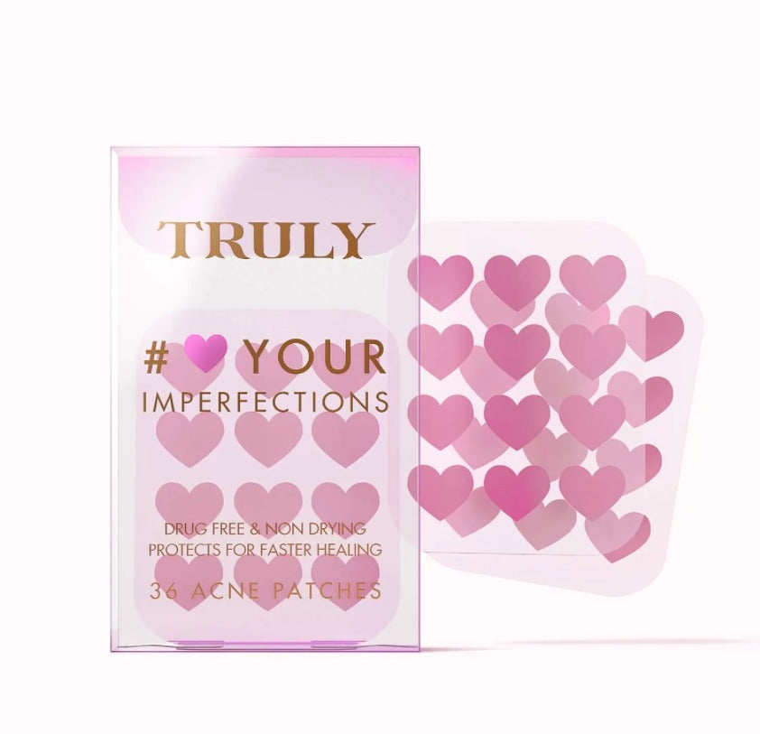 Truly Blemish Treatment Acne Heart Patches 36 pzas