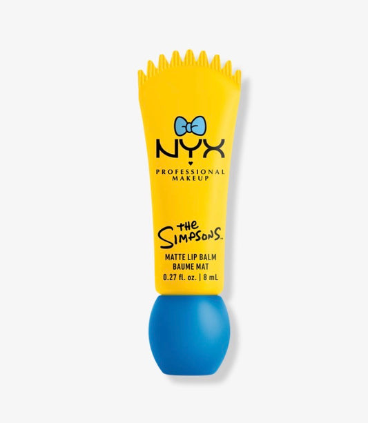 Nyx Professional Simpsons Collab Smushy Matte Lip Balm - Peekaboo Blue