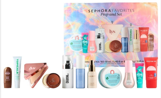 Sephora Favorites Prep & Set Makeup and Skincare Value Set