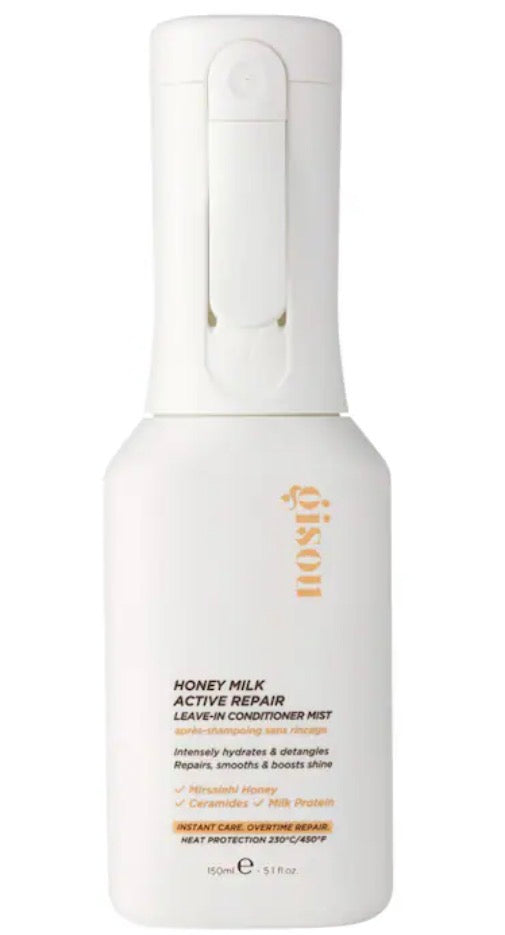 PRE ORDEN Gisou Honey Milk Active Repair Leave In Conditioner Mist 150 ml