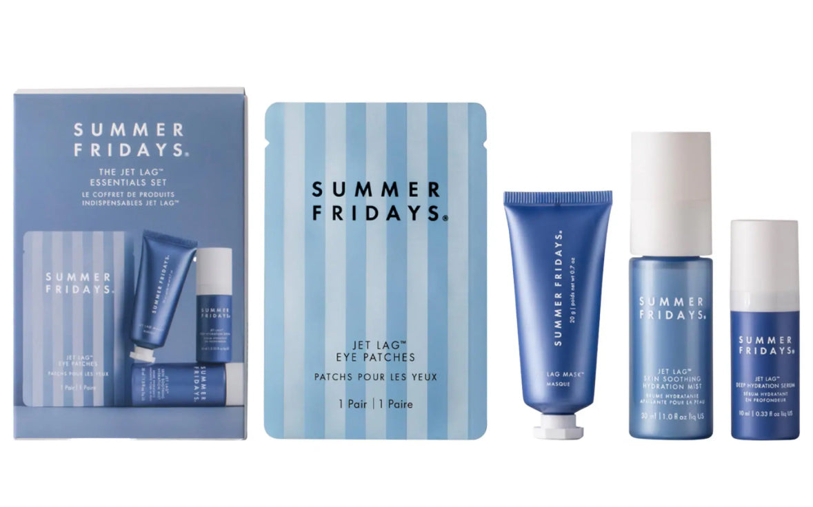 PRE ORDEN Summer Fridays 
The Jet Lag™ Essentials Hydration Set for Travel