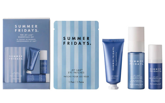 PRE ORDEN Summer Fridays 
The Jet Lag™ Essentials Hydration Set for Travel