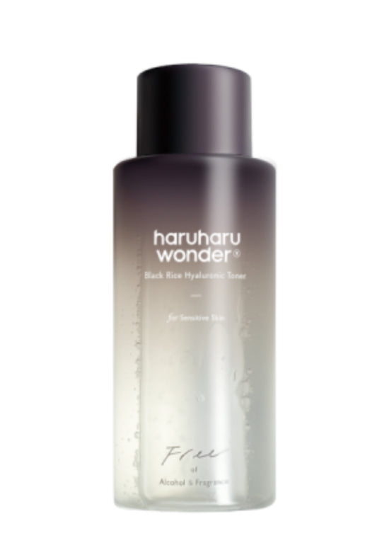 Haruharu Wonder Black Rice Hyaluronic Toner Fragrance Free 150ml