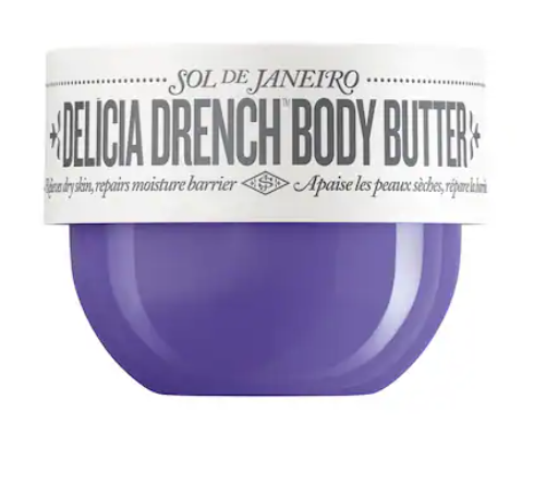 Sol de Janeiro Mini Delícia Drench™ Body Butter for Intense Moisture and Skin Barrier Repair 75 ml