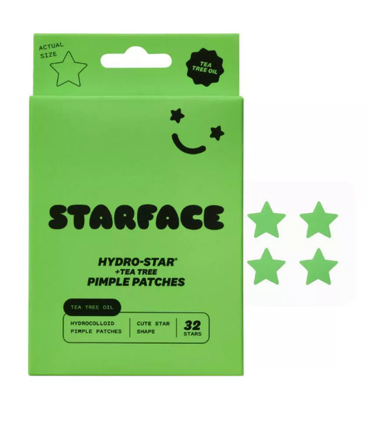 Starface Hydro-Star + Tea Tree Pimple Patches 32 pzas