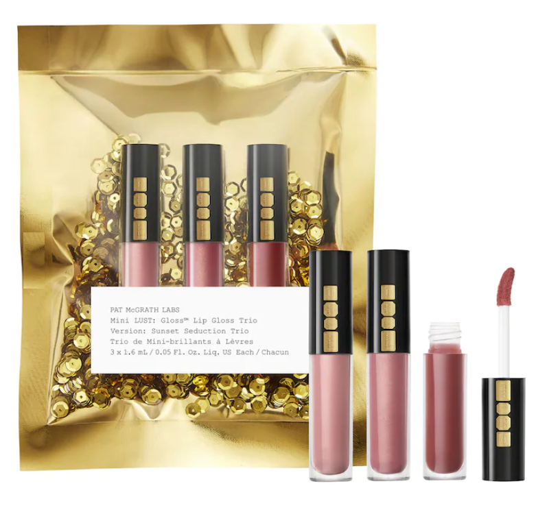 Pat McGrath Labs Mini Lust Lip Gloss™ Trio Sunset Seduction