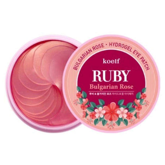Koelf Ruby Bulgarian Rose Eye Patch 60 pzas