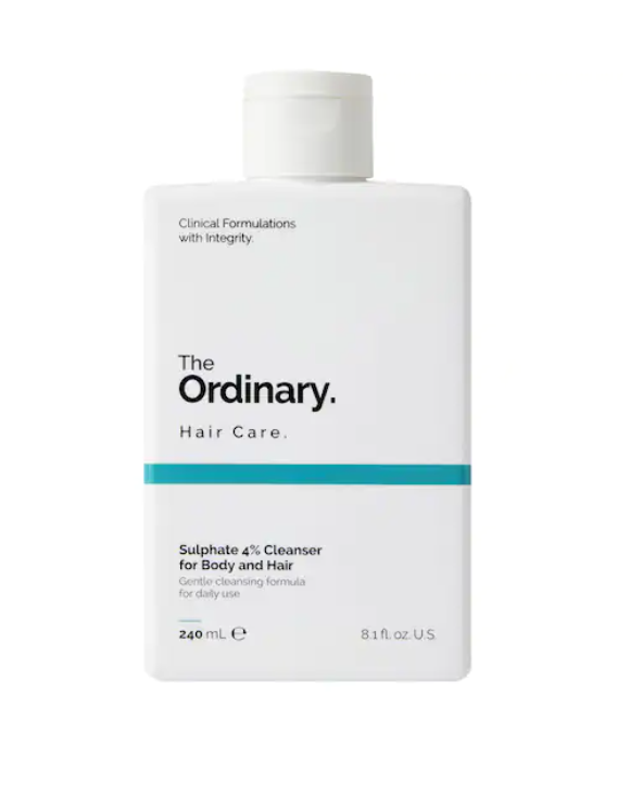 The Ordinary Sulphate 4% Shampoo Cleanser for Body & Hair 240 ml