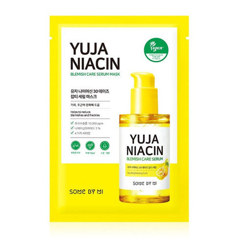 Some by mi Yuja Niacin Blemish Care Serum Mask 1 pza